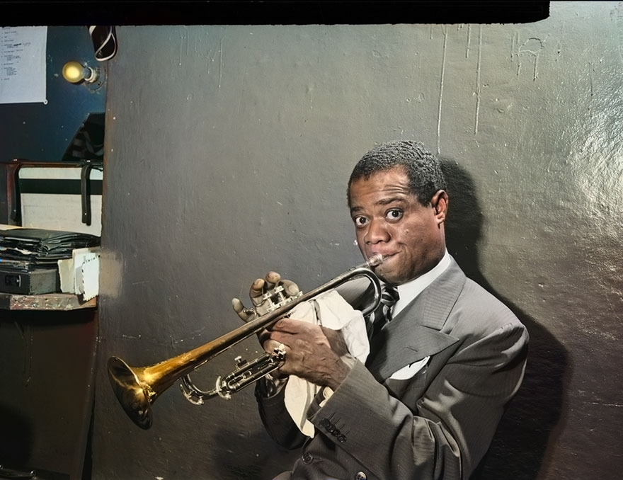 Restored Louis Armstrong